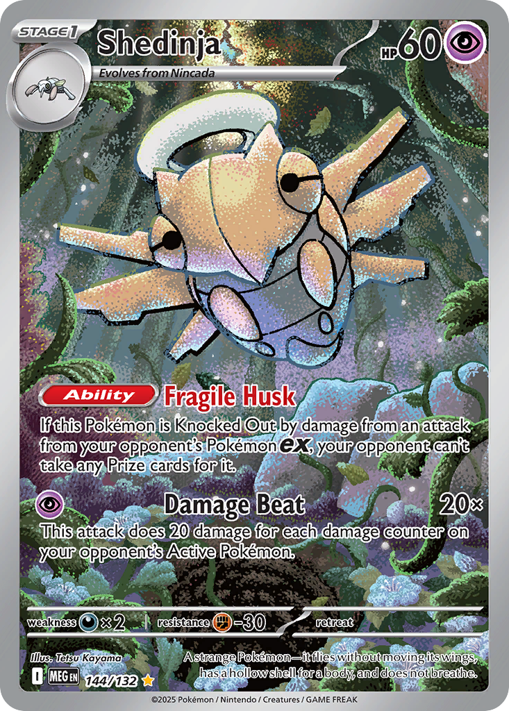 Shedinja - 144/132 - ME01: Mega Evolution