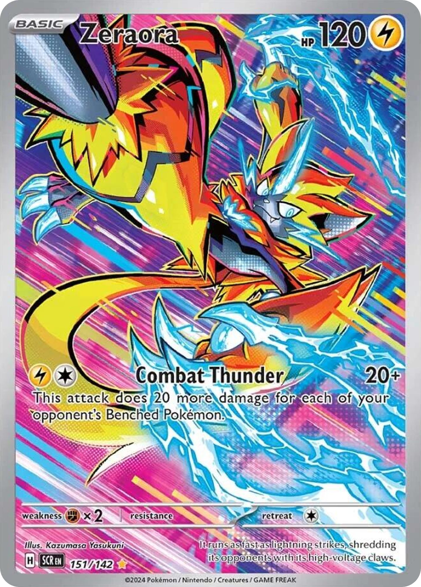 Zeraora - 151/142 - SV07: Stellar Crown