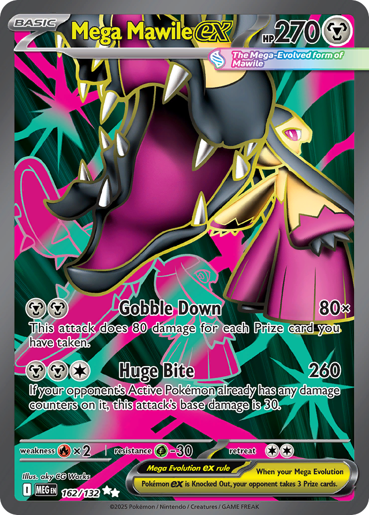 Mega Mawile ex - 162/132 - ME01: Mega Evolution