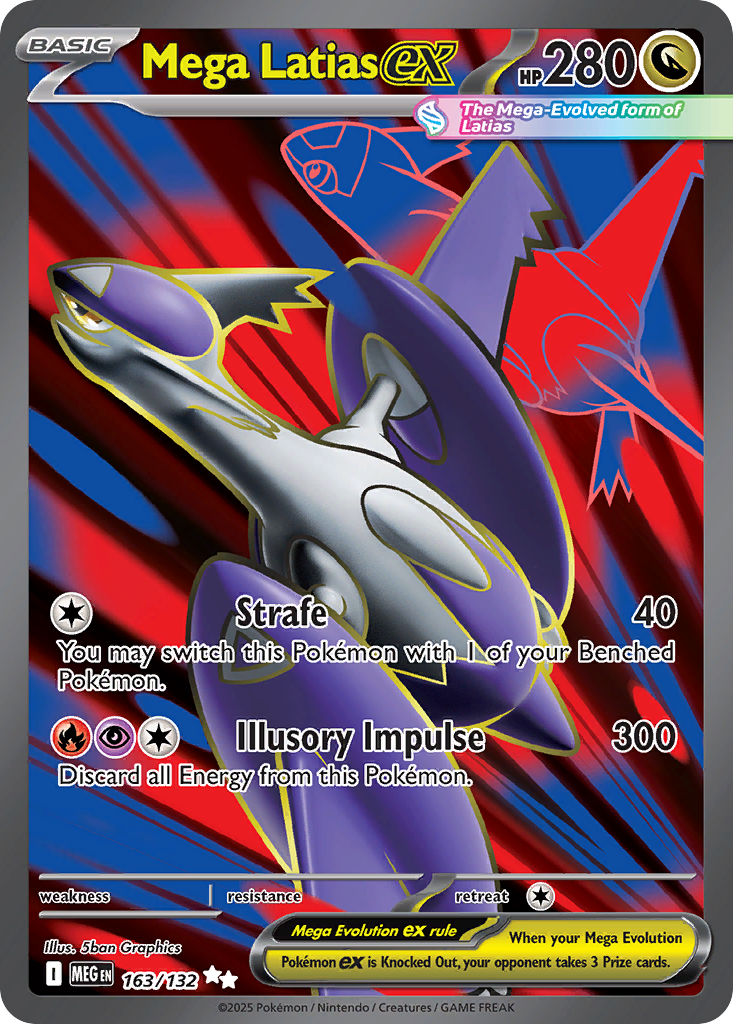 Mega Latias ex - 163/132 - ME01: Mega Evolution