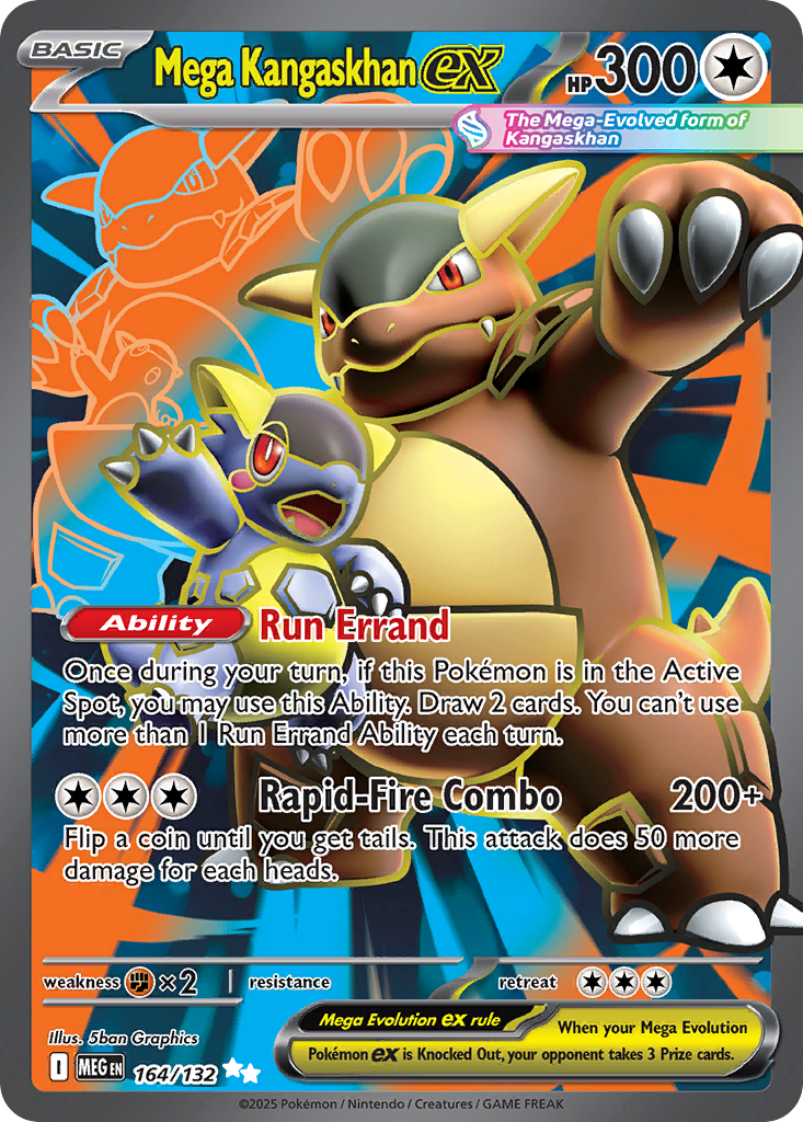 Mega Kangaskhan ex - 164/132 - ME01: Mega Evolution