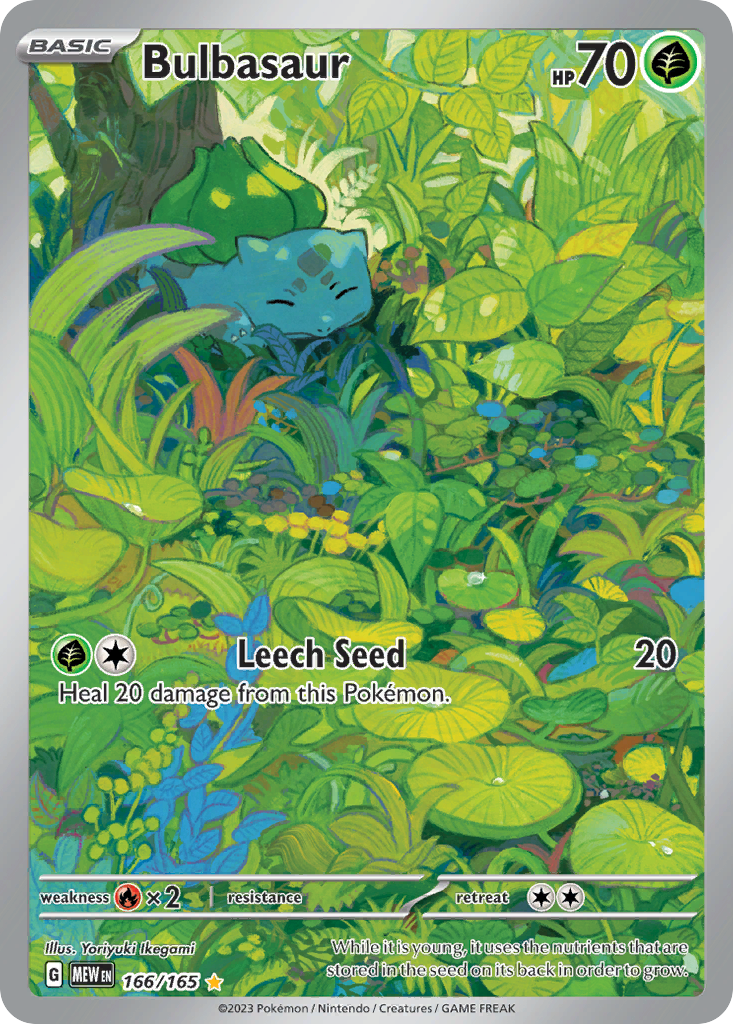 Bulbasaur - 166/165 - SV: Scarlet & Violet 151