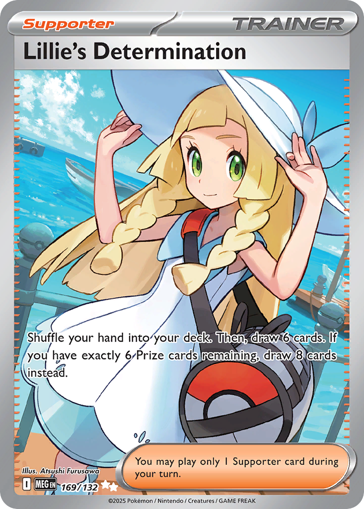 Lillie's Determination - 169/132 - ME01: Mega Evolution