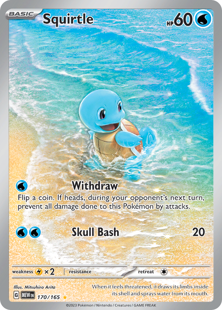Squirtle - 170/165 - SV: Scarlet & Violet 151