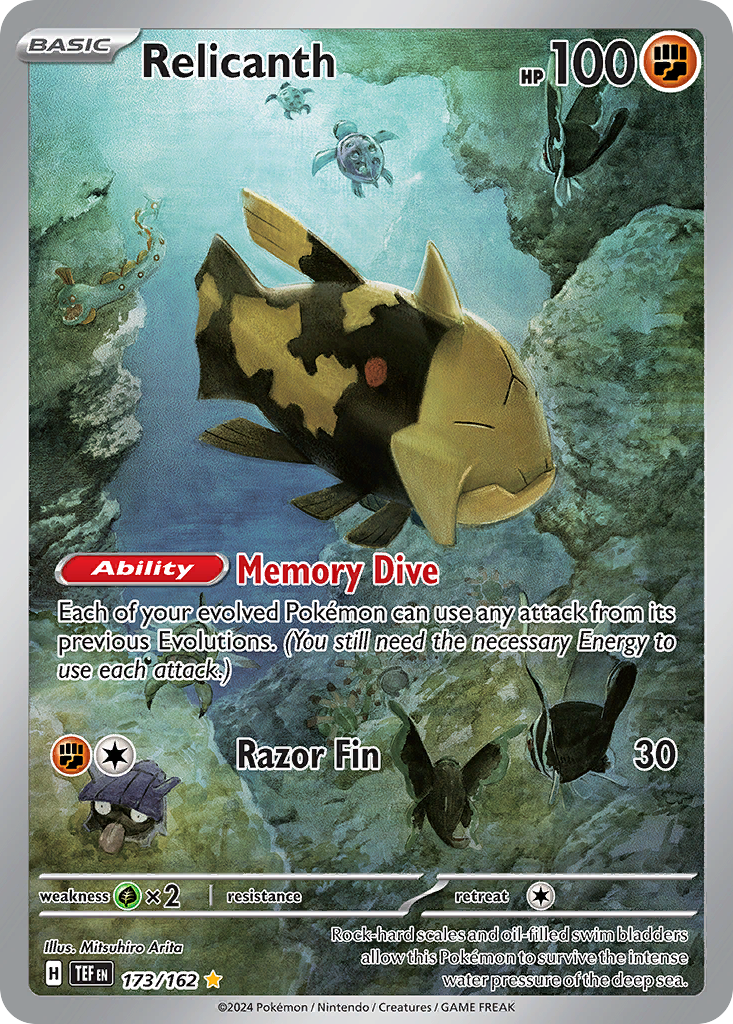 Relicanth - 173/162 - SV05: Temporal Forces