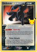 Umbreon Star - 17/17 - Celebrations: Classic Collection