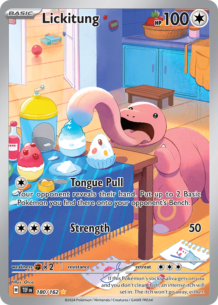 Lickitung - 180/162 - SV05: Temporal Forces