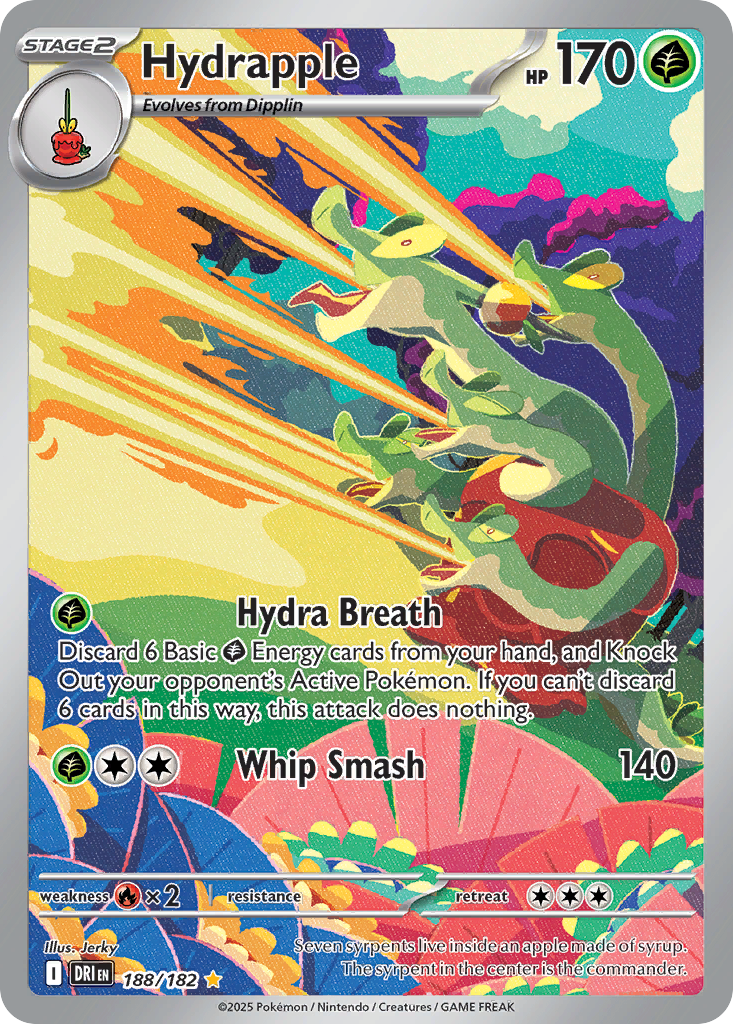 Hydrapple - 188/182 - SV10: Destined Rivals