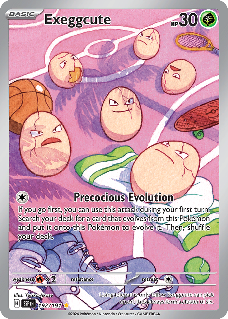 Exeggcute - 192/191 - SV08: Surging Sparks