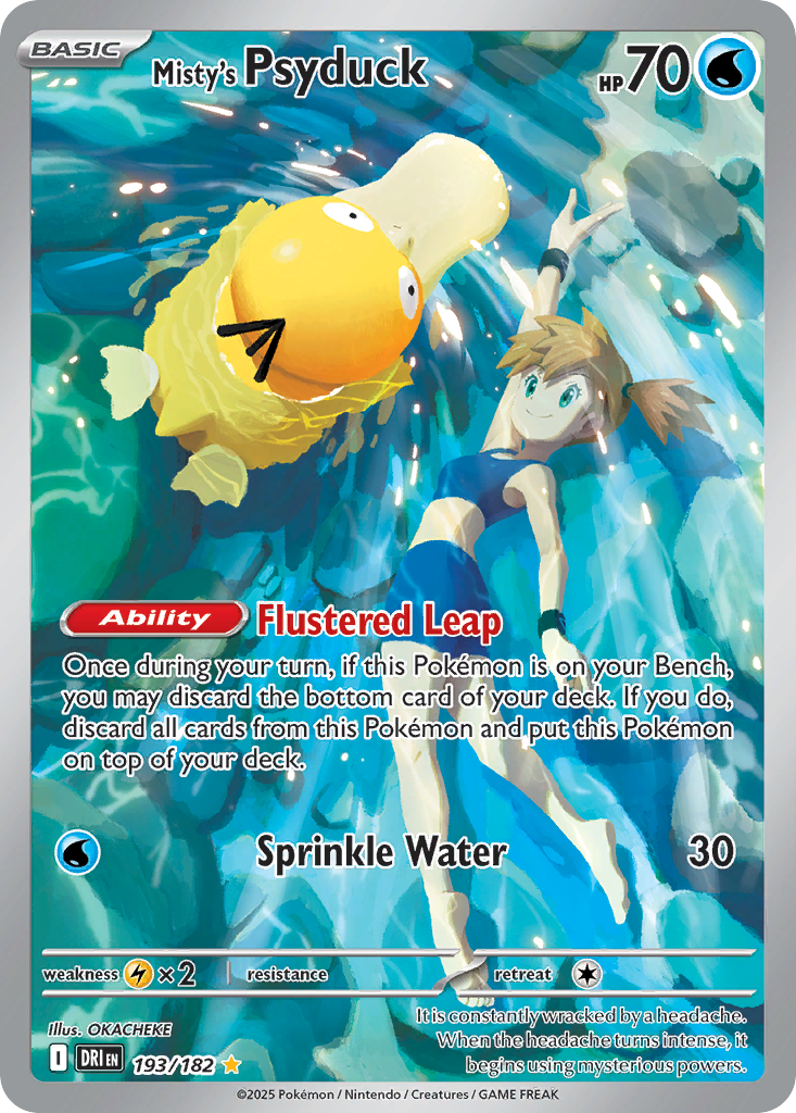 Misty's Psyduck - 193/182 - SV10: Destined Rivals