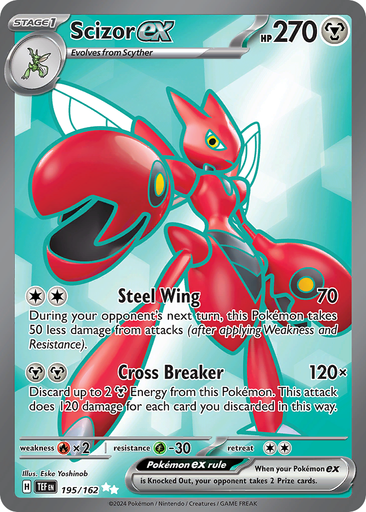 Scizor ex - 195/162 - SV05: Temporal Forces