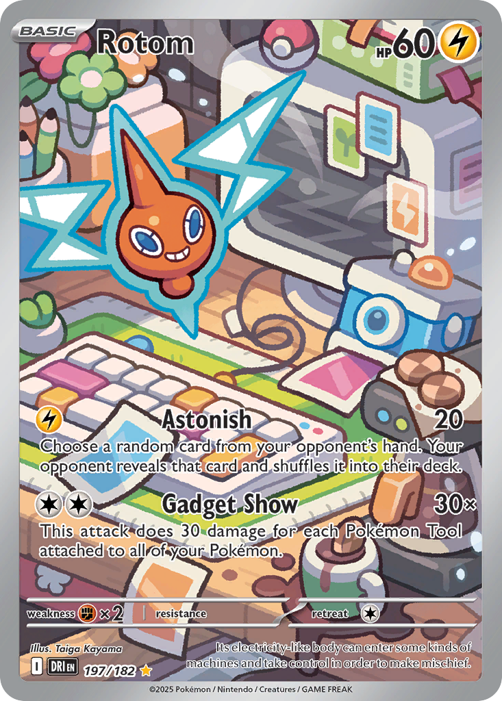 Rotom - 197/182 - SV10: Destined Rivals