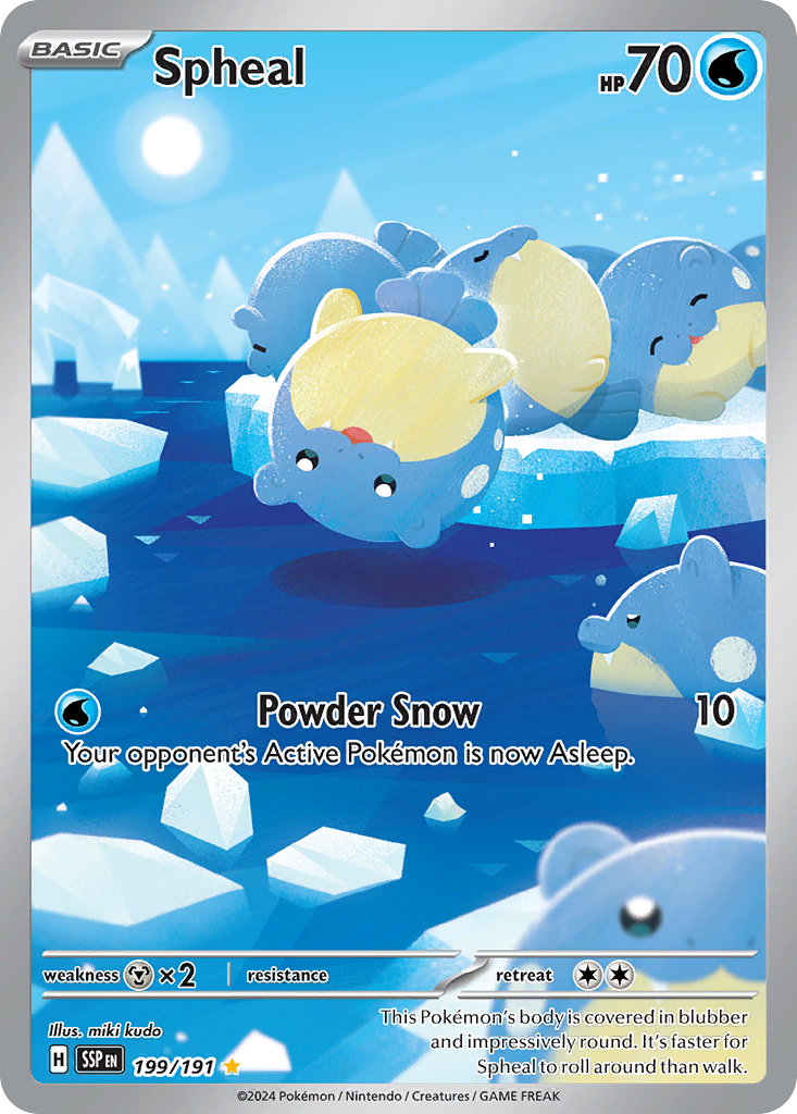 Spheal - 199/191 - SV08: Surging Sparks