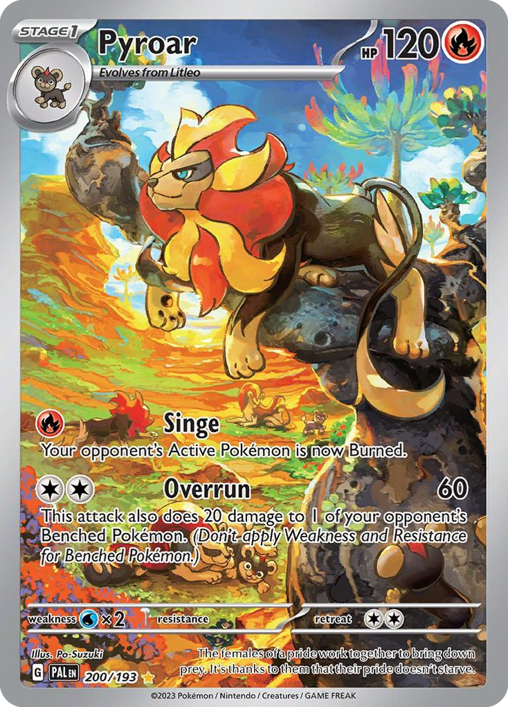 Pyroar - 200/193 - SV02: Paldea Evolved