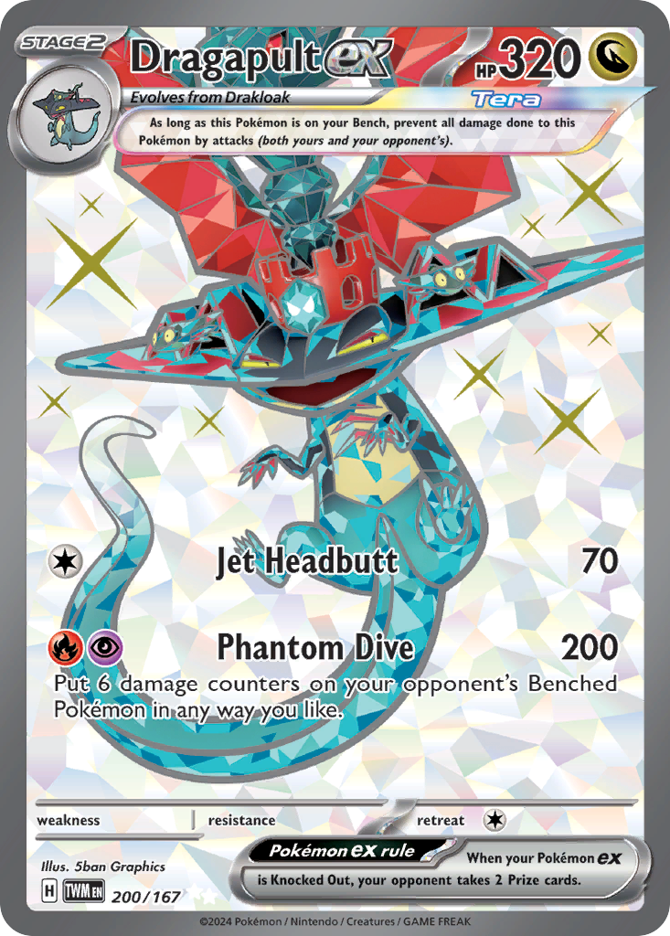 Dragapult ex - 200/167 - SV06: Twilight Masquerade