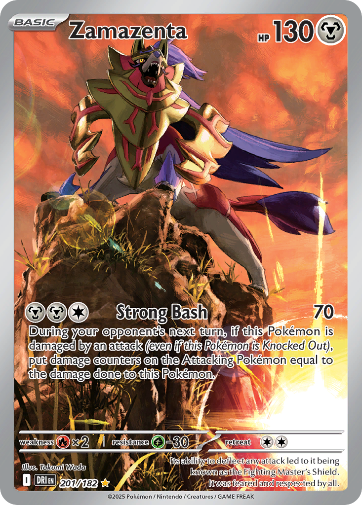 Zamazenta - 201/182 - SV10: Destined Rivals