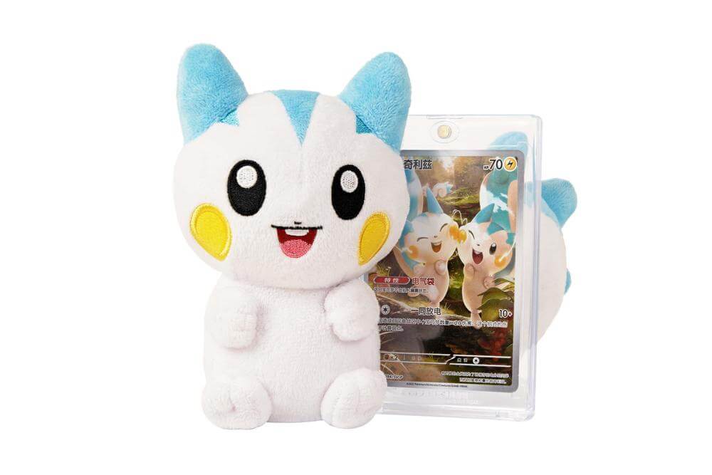 Pokémon TCG Nuzzle Cheek Plush Card Display Gift Box — Blind Box [Simplified Chinese TCG]