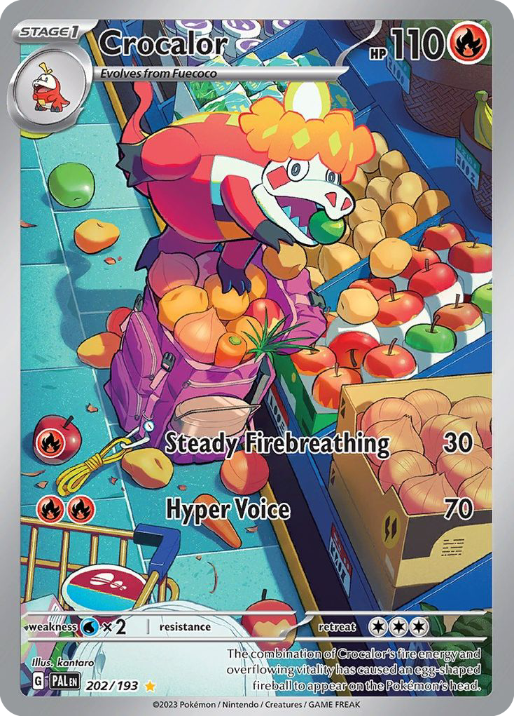 Crocalor - 202/193 - SV02: Paldea Evolved