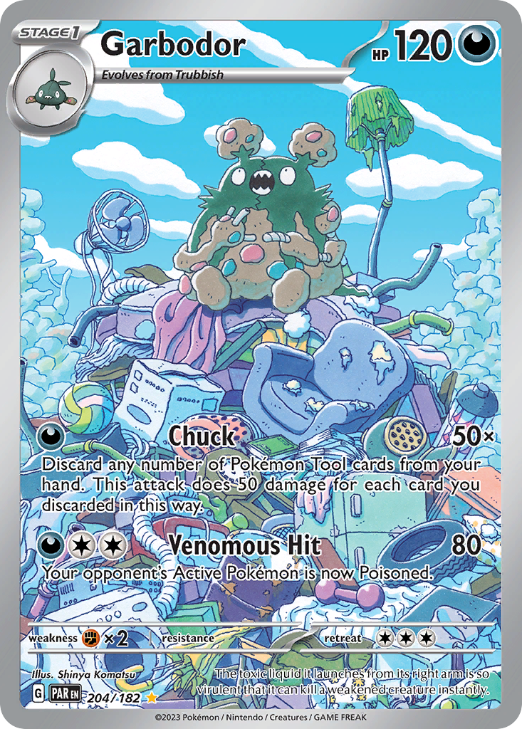 Garbodor - 204/182 - SV04: Paradox Rift