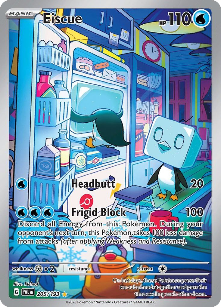 Eiscue - 205/193 - SV02: Paldea Evolved