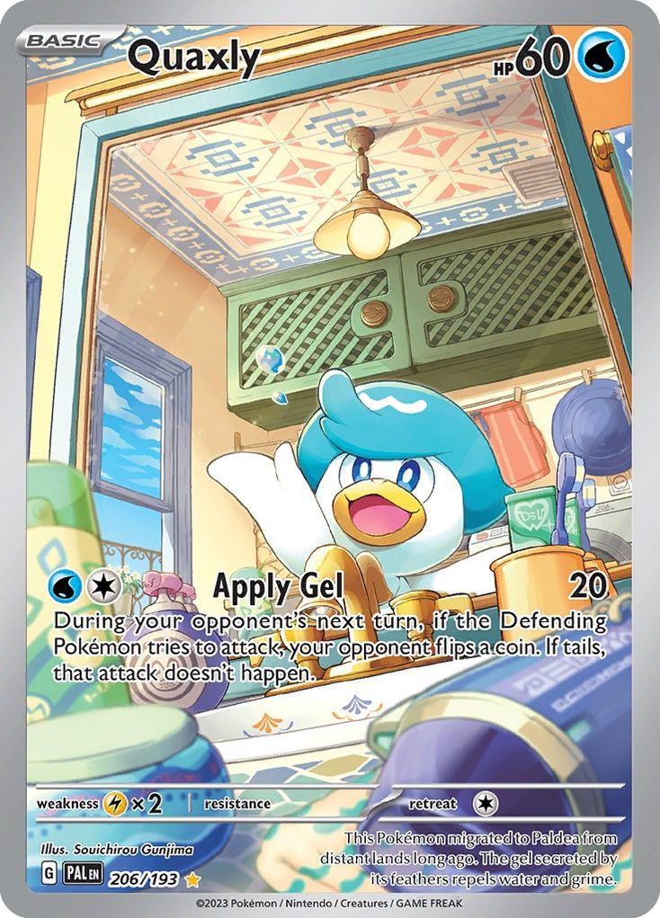 Quaxly - 206/193 - SV02: Paldea Evolved