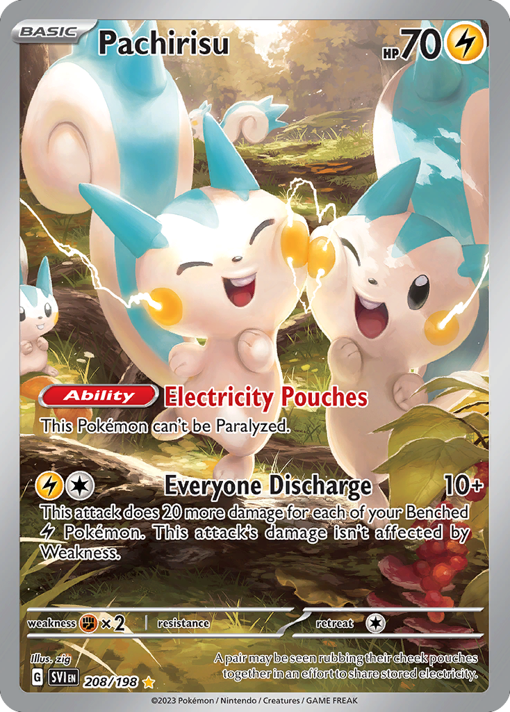Pachirisu - 208/198 - SV01: Scarlet & Violet Base Set