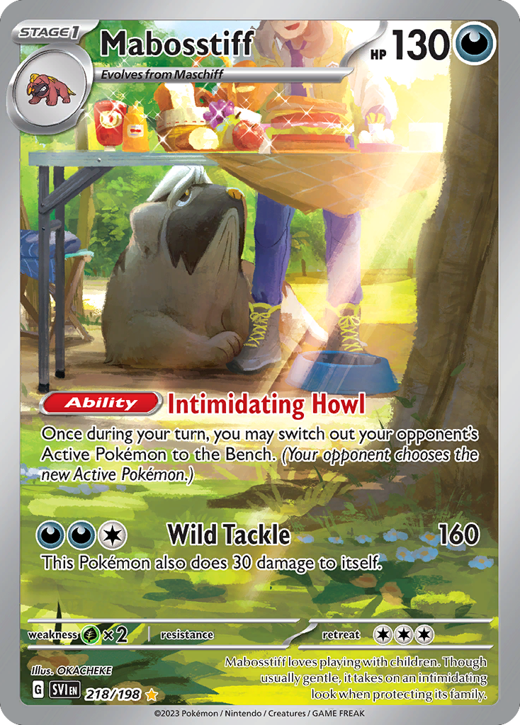 Mabosstiff - 218/198 - SV01: Scarlet & Violet Base Set