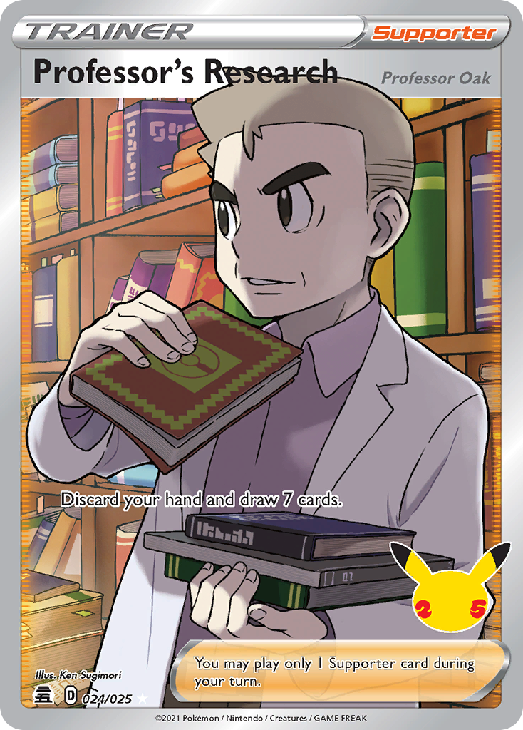 Professor's Research Full Art - 024/025 - Celebrations