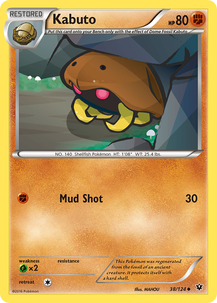 Kabuto Reverse Holo - 38/124 - XY: Fates Collide