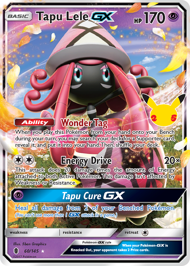 Tapu Lele GX Celebrations - 60/145 - Celebrations: Classic Collection