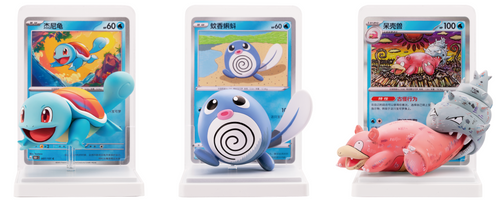Pokémon Art Figure Box – Water Ecosystem Figure Set (Chinese Edition) | 1 of 13 Variants + TCG Cards