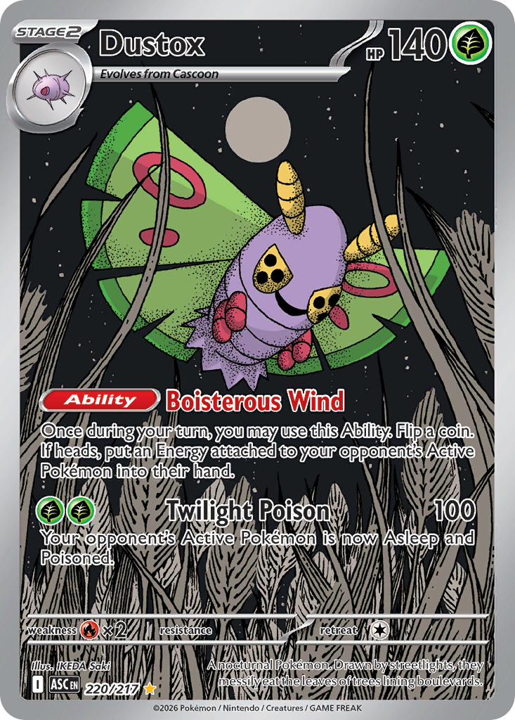 Dustox - 220/217 - ME: Ascended Heroes