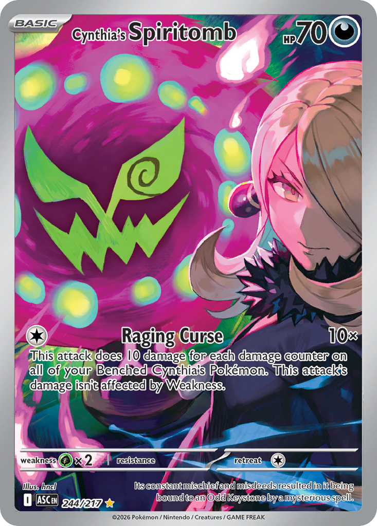 Cynthia's Spiritomb - 244/217 - ME: Ascended Heroes