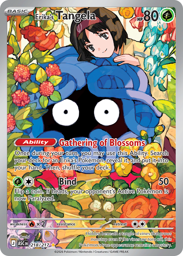 Erika's Tangela - 218/217 - ME: Ascended Heroes
