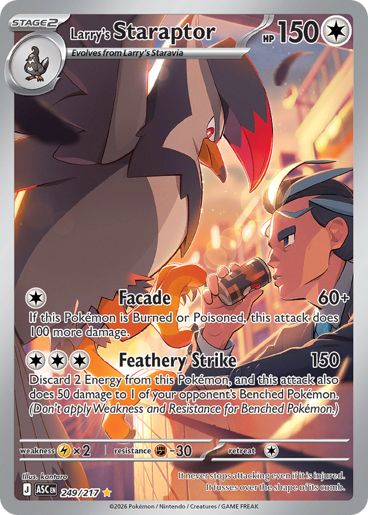 Larry's Staraptor - 249/217 - ME: Ascended Heroes