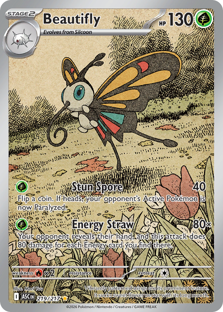 Beautifly - 219/217 - ME: Ascended Heroes