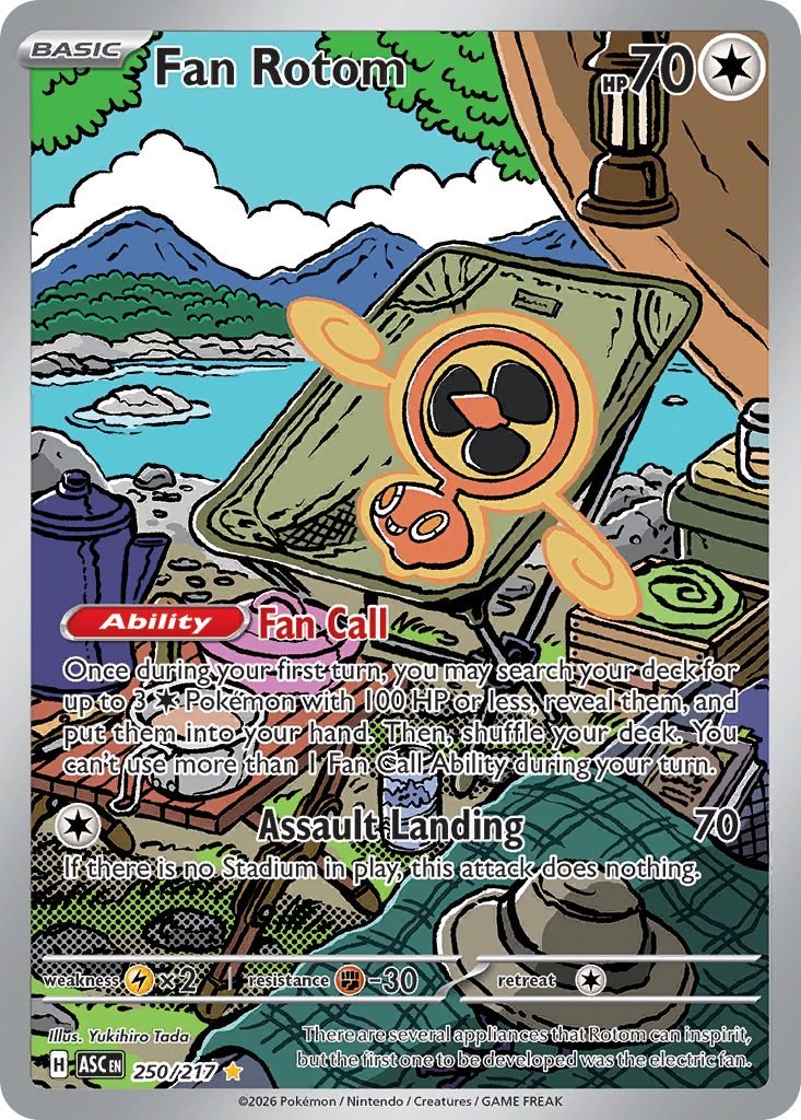Fan Rotom - 250/217 - ME: Ascended Heroes