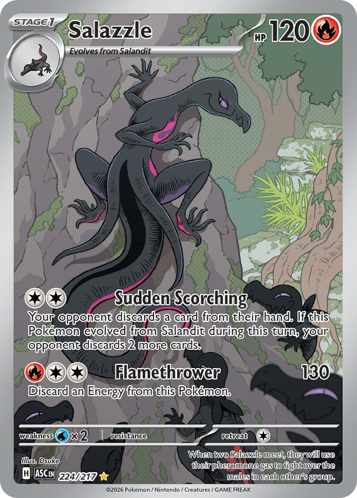 Salazzle - 224/217 - ME: Ascended Heroes