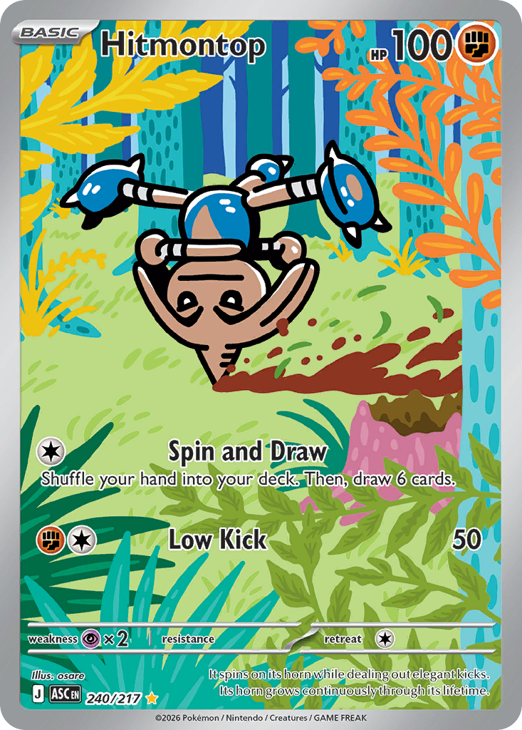 Hitmontop - 240/217 - ME: Ascended Heroes