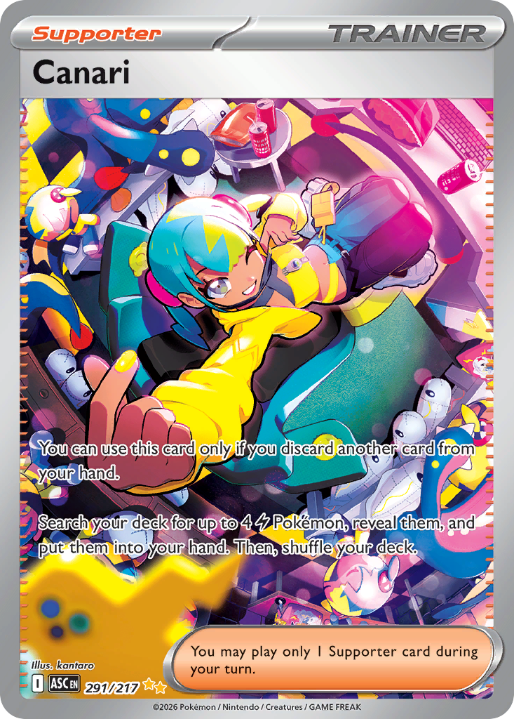 Canari - 291/217 - ME: Ascended Heroes