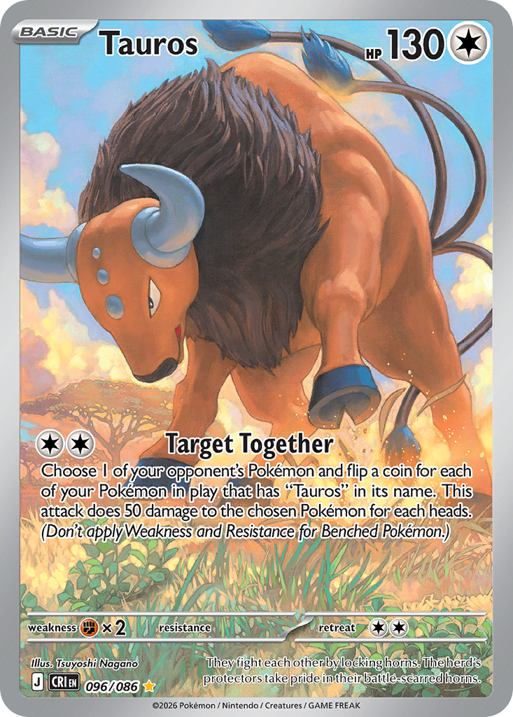 Tauros - 096/086 - ME04: Chaos Rising