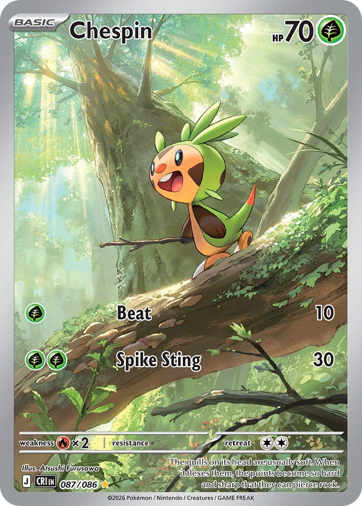 Chespin - 087/086 - ME04: Chaos Rising